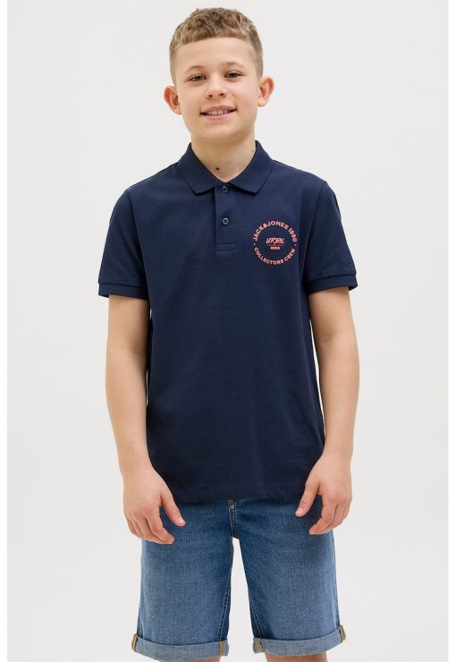 Tricou polo cu imprimeu pe piept-BAIETI/IMBRACAMINTE/Tricouri si maiouri-IMBRACAMINTE/Tricouri si maiouri