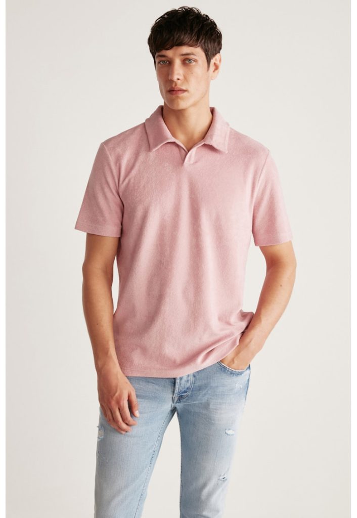 Tricou polo cu model uni-BARBATI/IMBRACAMINTE/Tricouri si maiouri-IMBRACAMINTE/Tricouri si maiouri