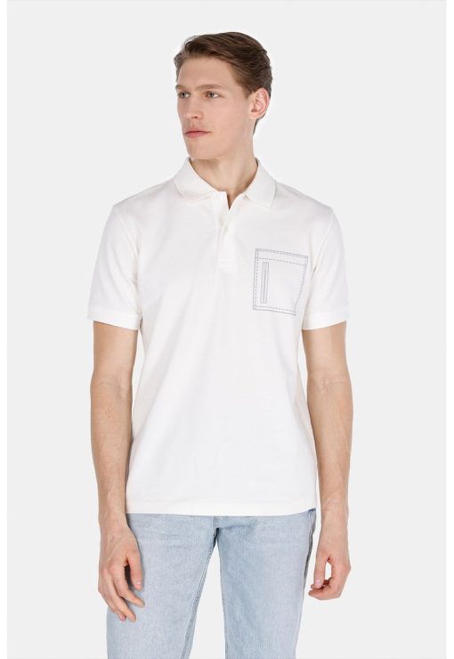 Tricou polo din bumbac CL1073741-BARBATI/IMBRACAMINTE/Tricouri si maiouri-IMBRACAMINTE/Tricouri si maiouri