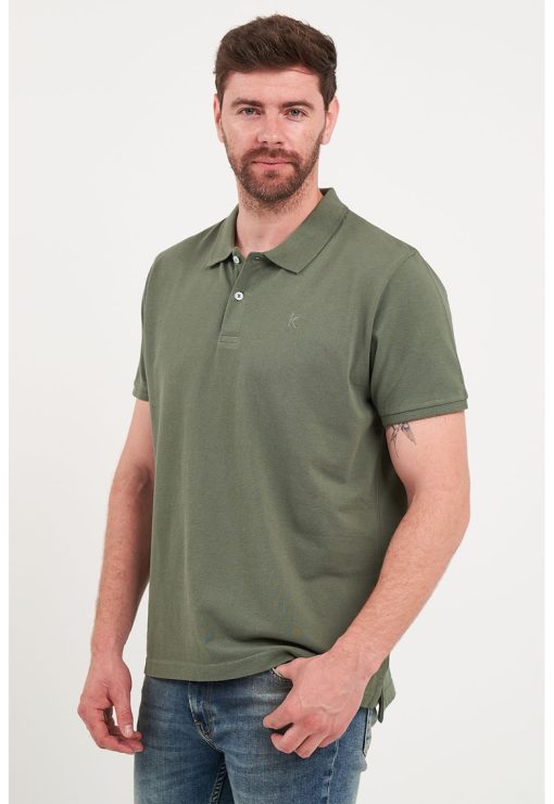 Tricou polo din bumbac de pique-BARBATI/IMBRACAMINTE/Tricouri si maiouri-IMBRACAMINTE/Tricouri si maiouri