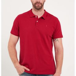 Tricou polo din bumbac de pique-BARBATI/IMBRACAMINTE/Tricouri si maiouri-IMBRACAMINTE/Tricouri si maiouri