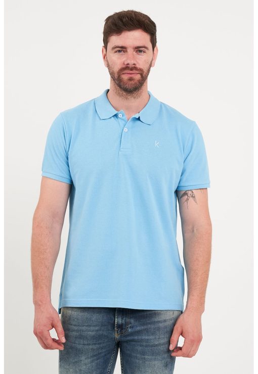 Tricou polo din bumbac de pique-BARBATI/IMBRACAMINTE/Tricouri si maiouri-IMBRACAMINTE/Tricouri si maiouri