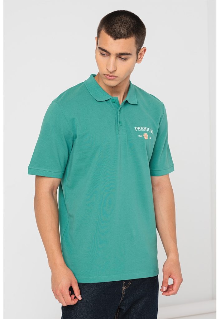 Tricou polo din material pique Alfie-BARBATI/IMBRACAMINTE/Tricouri si maiouri-IMBRACAMINTE/Tricouri si maiouri