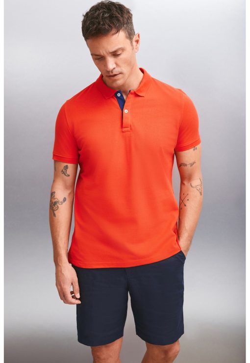 Tricou polo regular fit din bumbac-BARBATI/IMBRACAMINTE/Tricouri si maiouri-IMBRACAMINTE/Tricouri si maiouri