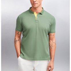 Tricou polo regular fit din bumbac-BARBATI/IMBRACAMINTE/Tricouri si maiouri-IMBRACAMINTE/Tricouri si maiouri