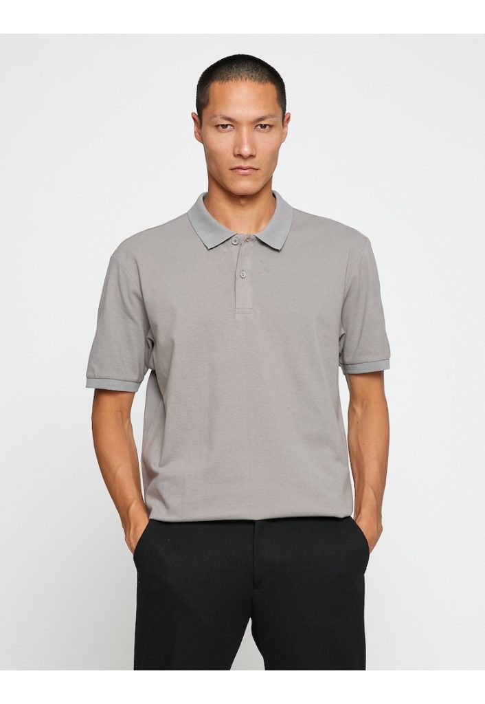 Tricou polo slim fit de bumbac-BARBATI/IMBRACAMINTE/Tricouri si maiouri-IMBRACAMINTE/Tricouri si maiouri