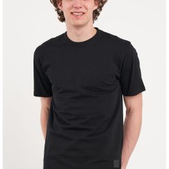 Tricou regular fit cu decolteu la baza gatului-BARBATI/IMBRACAMINTE/Tricouri si maiouri-IMBRACAMINTE/Tricouri si maiouri