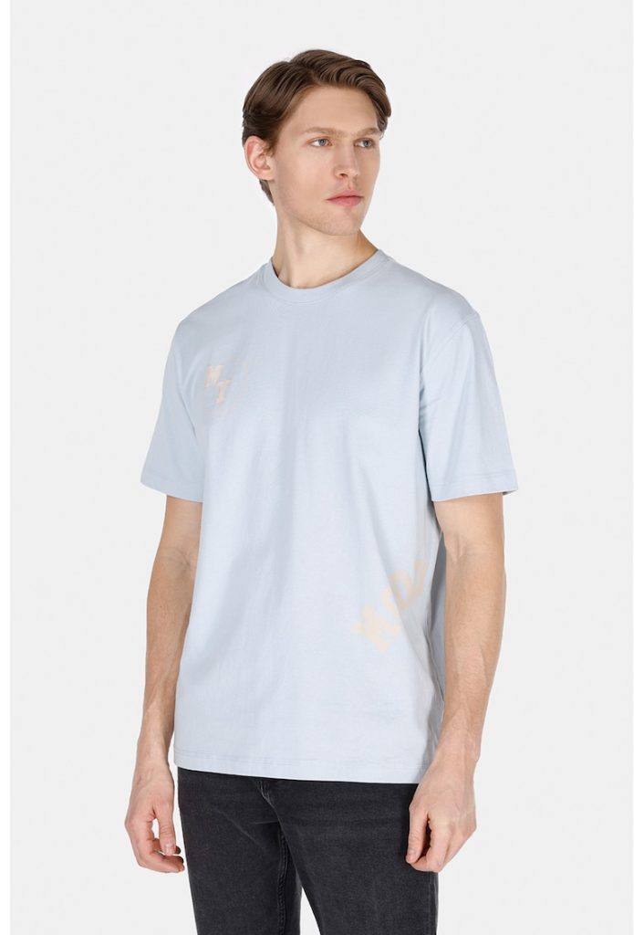 Tricou regular-fit cu decolteu la baza gatului-BARBATI/IMBRACAMINTE/Tricouri si maiouri-IMBRACAMINTE/Tricouri si maiouri