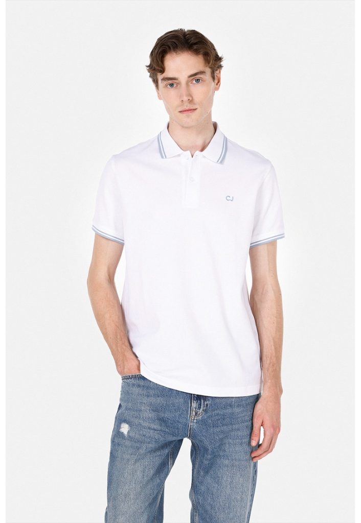 Tricou regular fit cu guler polo-BARBATI/IMBRACAMINTE/Tricouri si maiouri-IMBRACAMINTE/Tricouri si maiouri