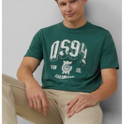 Tricou regular fit cu imprimeu text-BARBATI/IMBRACAMINTE/Tricouri si maiouri-IMBRACAMINTE/Tricouri si maiouri