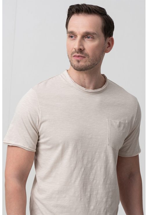 Tricou regular fit uni cu buzunar aplicat-BARBATI/IMBRACAMINTE/Tricouri si maiouri-IMBRACAMINTE/Tricouri si maiouri