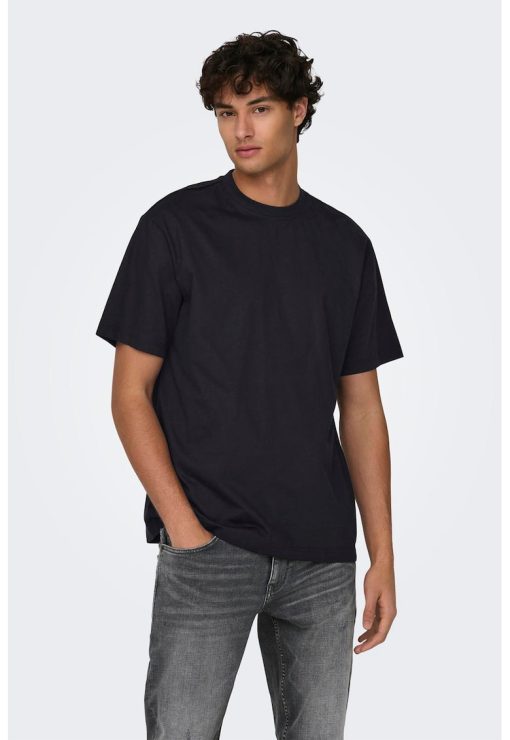 Tricou relaxed fit din bumbac organic Fred-BARBATI/IMBRACAMINTE/Tricouri si maiouri-IMBRACAMINTE/Tricouri si maiouri