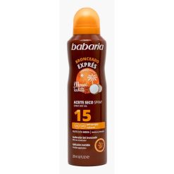 Ulei uscat tip spray cu accelerator de bronzare - SPF15 - protectie UVA - UVB & infrarosu - Express Tanning Monoi Tahiti -  200 ml-FEMEI/INGRIJIRE COSMETICA/Produse cosmetice-INGRIJIRE COSMETICA/Produse cosmetice