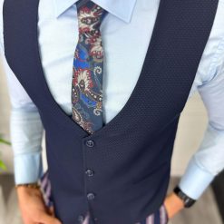 Vesta barbati eleganta bleumarin 11834 D6-3.3-Veste > Veste barbati elegante