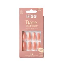 Bare but better nude glow long coffin-Machiaj-