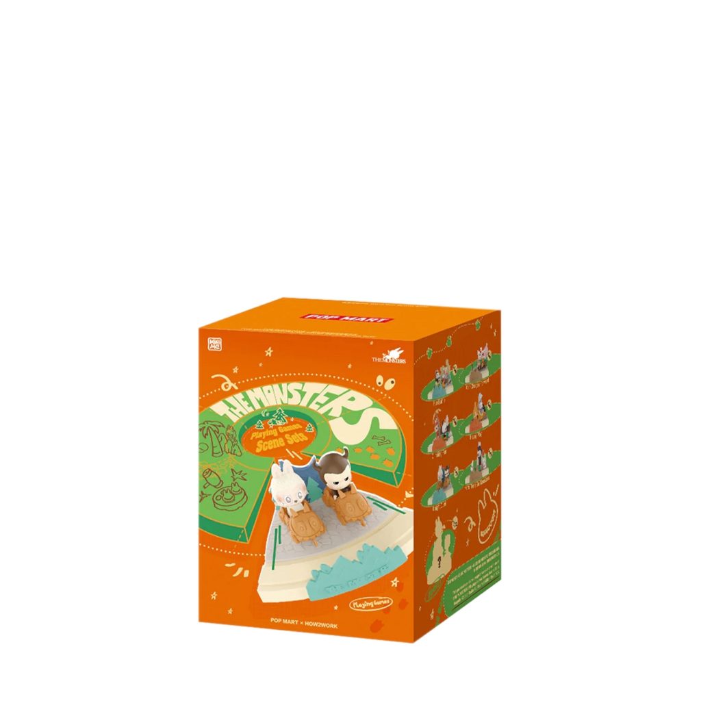 Blindbox the monsters playing games scene sets-Jucarii-