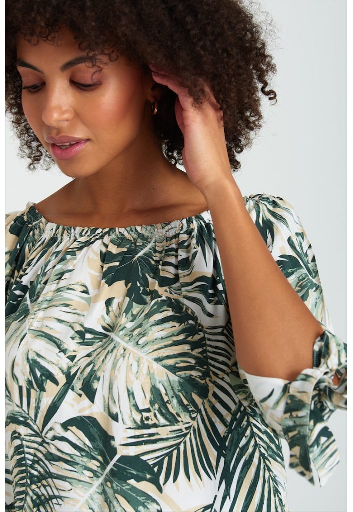 Bluza cu decolteu barcuta-FEMEI/IMBRACAMINTE/Bluze-IMBRACAMINTE/Bluze