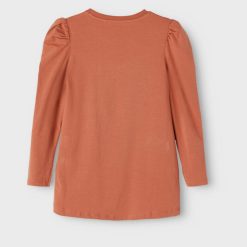 Bluza cu imprimeu grafic si maneci bufante --BAIETI/IMBRACAMINTE/Bluze-IMBRACAMINTE/Bluze