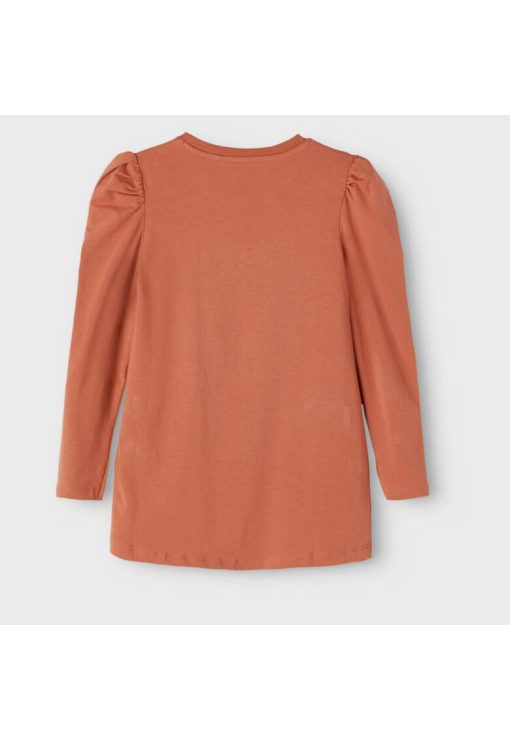 Bluza cu imprimeu grafic si maneci bufante --BAIETI/IMBRACAMINTE/Bluze-IMBRACAMINTE/Bluze