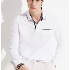 Bluza polo din bumbac-BARBATI/IMBRACAMINTE/Bluze-IMBRACAMINTE/Bluze
