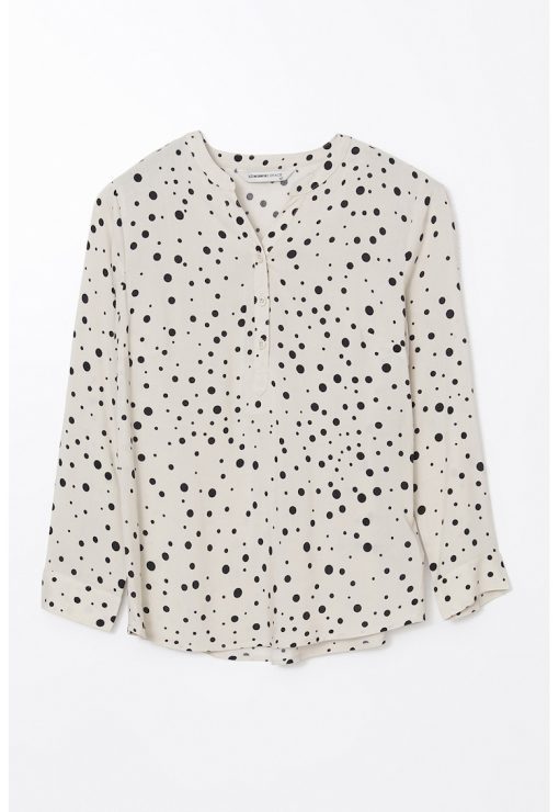 Bluza-tunica cu imprimeu-FEMEI/IMBRACAMINTE/Bluze-IMBRACAMINTE/Bluze