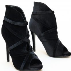 Botine Flores Negri 4