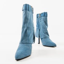 Botine dama Bastion Albastre 2 3