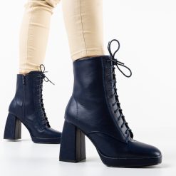 Botine dama Neros Bleumarin 2