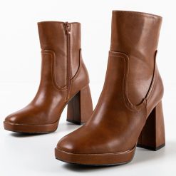 Botine dama Nevin Camel 4
