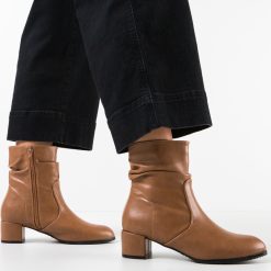 Botine dama Vigon Camel 2