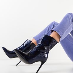 Botine dama Yassin Bleumarin 2