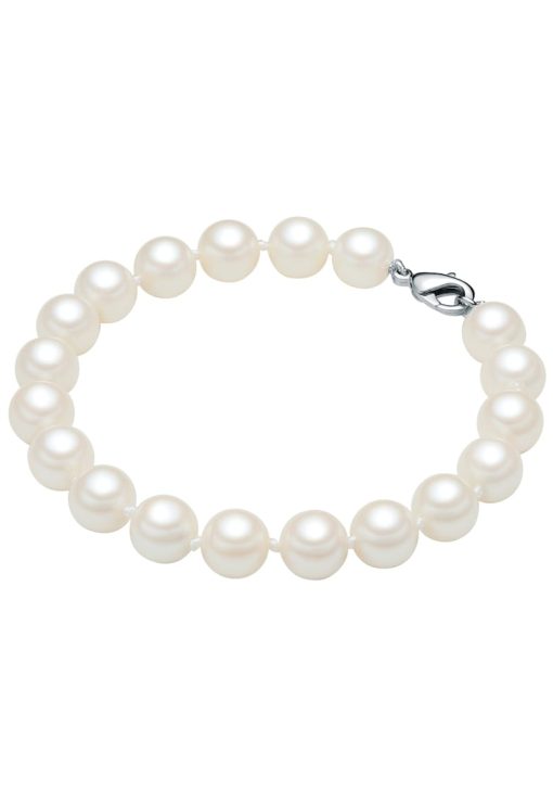 Bratara din perle placate cu rodiu-FEMEI/GENTI SI ACCESORII/Bijuterii-GENTI SI ACCESORII/Bijuterii