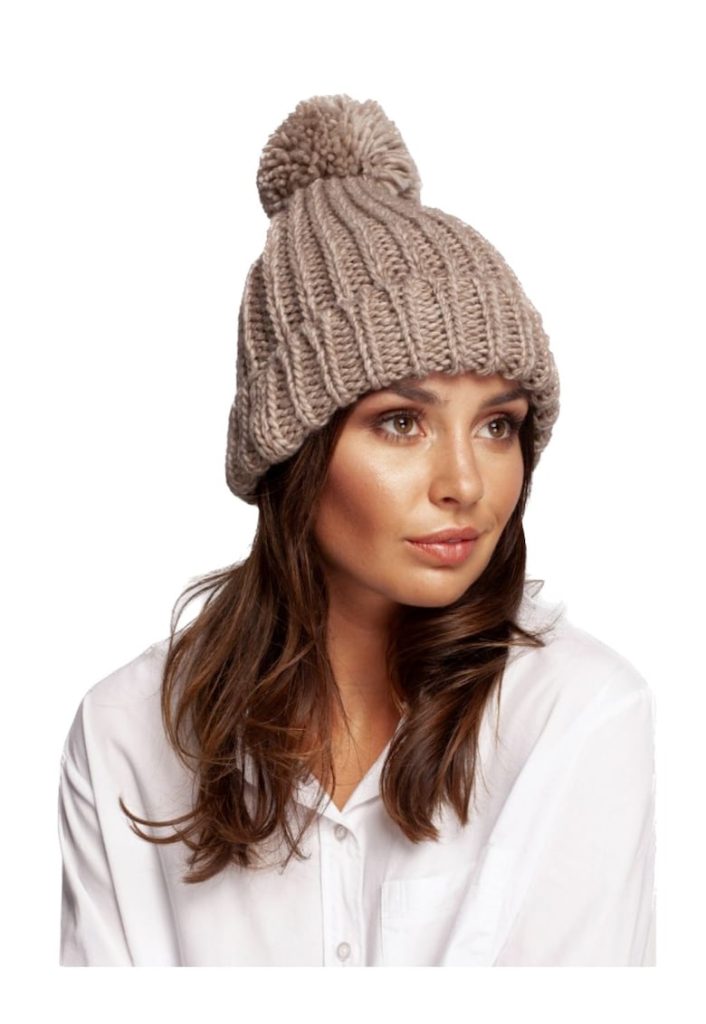 Caciula dama -  Acril - Universal - Bej-FEMEI/GENTI SI ACCESORII/Palarii