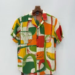 Camasa barbati PREMIUM   maneca scusta  cu imprimeu 13178 D4-3.3-Camasi barbati