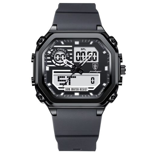 Ceas barbatesc digital Poedagar CS1765