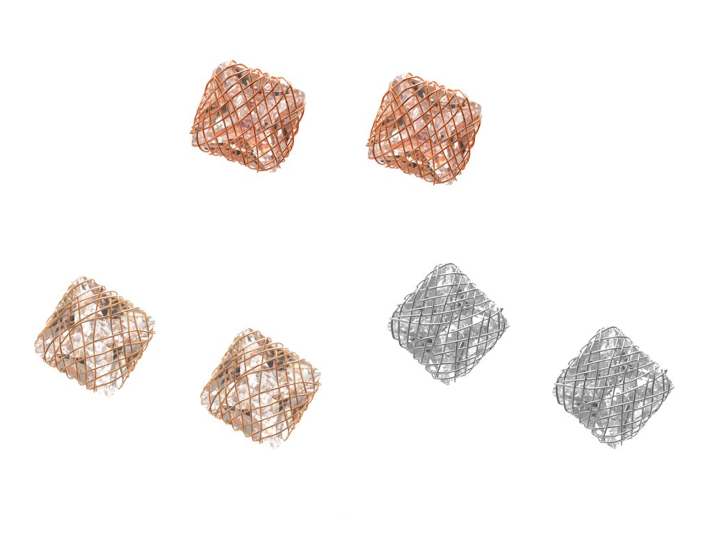 Cercei ALDO argintii