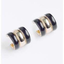 Cercei in forma de semicerc-FEMEI/GENTI SI ACCESORII/Bijuterii-GENTI SI ACCESORII/Bijuterii