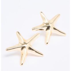 Cercei in forma de stea de mare-FEMEI/GENTI SI ACCESORII/Bijuterii-GENTI SI ACCESORII/Bijuterii