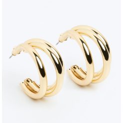 Cercei semirotunzi-FEMEI/GENTI SI ACCESORII/Bijuterii-GENTI SI ACCESORII/Bijuterii