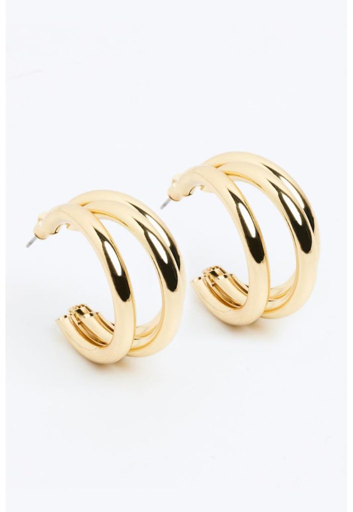 Cercei semirotunzi-FEMEI/GENTI SI ACCESORII/Bijuterii-GENTI SI ACCESORII/Bijuterii