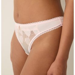 Chiloti tanga cu garnituri de dantela-FEMEI/IMBRACAMINTE/Lenjerie intima-IMBRACAMINTE/Lenjerie intima