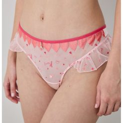Chiloti tanga cu volane-FEMEI/IMBRACAMINTE/Lenjerie intima-IMBRACAMINTE/Lenjerie intima