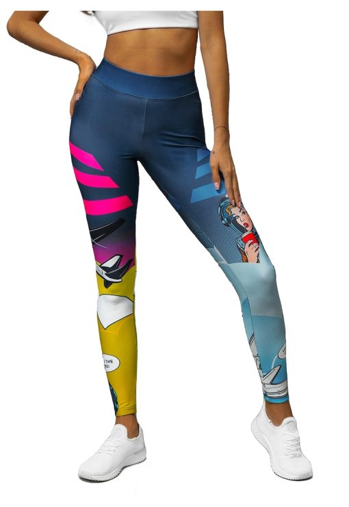 Colanti femei multicolor  O/20938Z-FEMEI/IMBRACAMINTE/Salopete-IMBRACAMINTE/Salopete