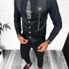 Compleu barbati Vesta + Pantaloni 13302-Costume barbati > Compleuri barbati