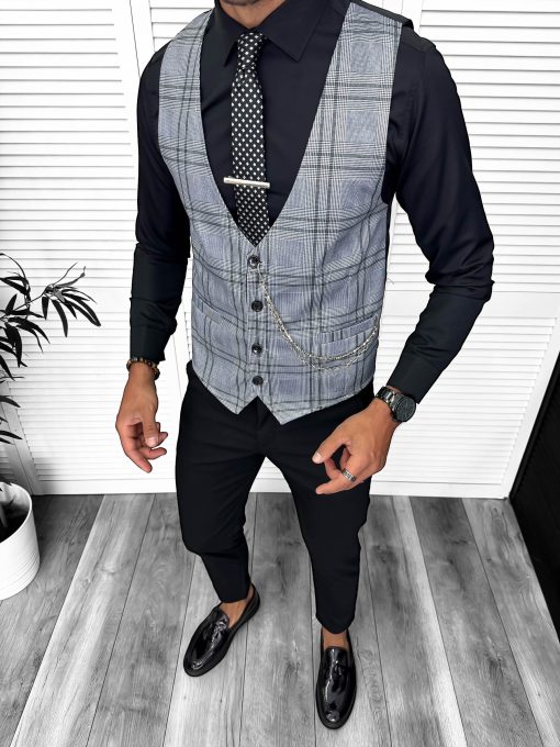 Compleu barbati  Vesta + Pantaloni 13303-Costume barbati > Compleuri barbati