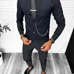 Compleu barbati  Vesta + Pantaloni 13304-Costume barbati > Compleuri barbati