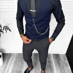 Compleu barbati  Vesta + Pantaloni 13305-Costume barbati > Compleuri barbati