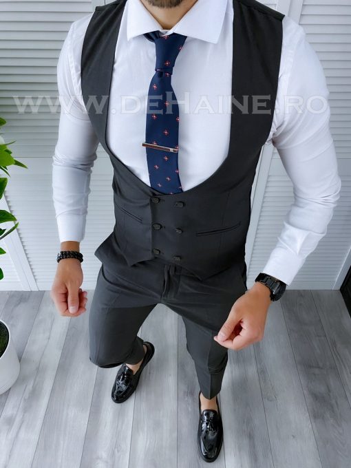 Compleu barbati  Vesta + Pantaloni B4201 O2-4.2-Costume barbati > Compleuri barbati