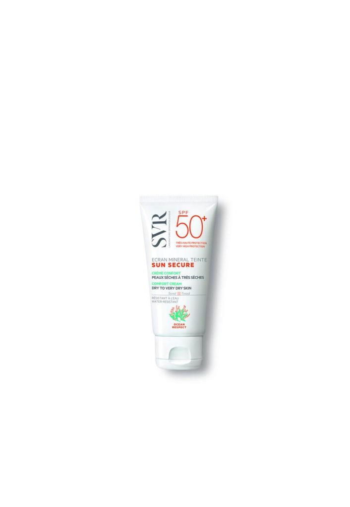 Crema  Sun Secure Ecran Mineral SPF50+ pentru piele uscata - 50 ml-FEMEI/INGRIJIRE COSMETICA/Produse cosmetice-INGRIJIRE COSMETICA/Produse cosmetice