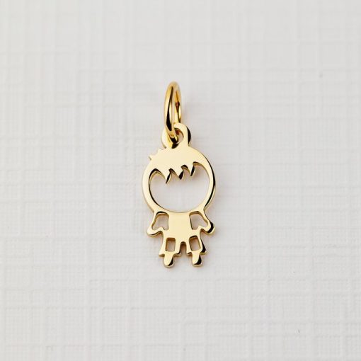ELM Charm - Baiat - Argint 925 placat cu Aur Galben 18K-ELEMENT for OPTIONS >> ELM-CHARM